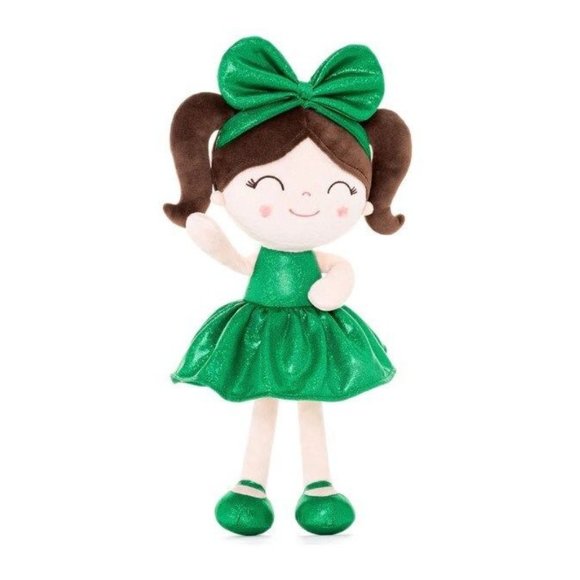 Rag Doll for Little Girls, St Patricks Day Gift, Baby Girl Gift, Doll - Picture 1 of 5